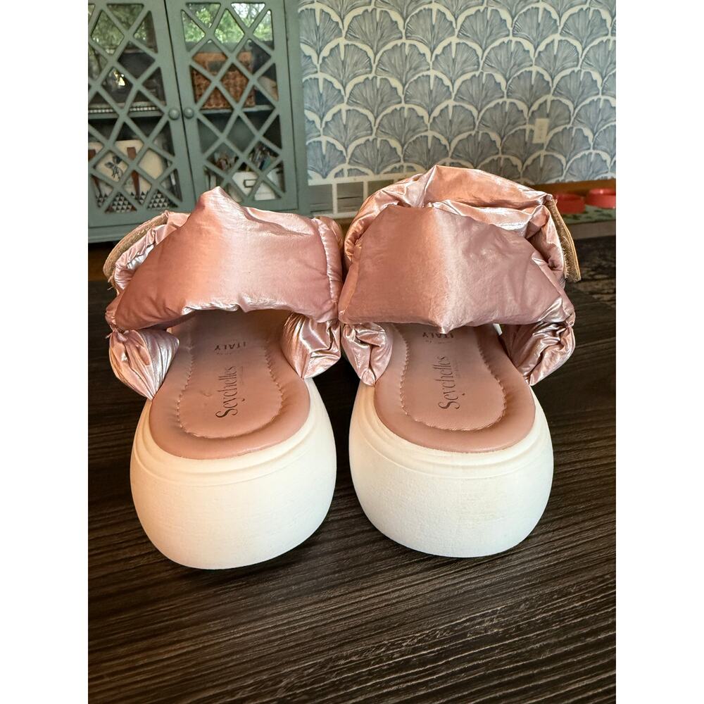 NWOT Seychelles Blush Light Up Platform Sandal Sz. 7 - Picture 8 of 9